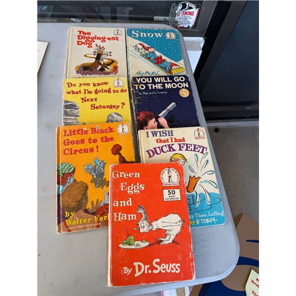 Vintage, Dr. Seuss books