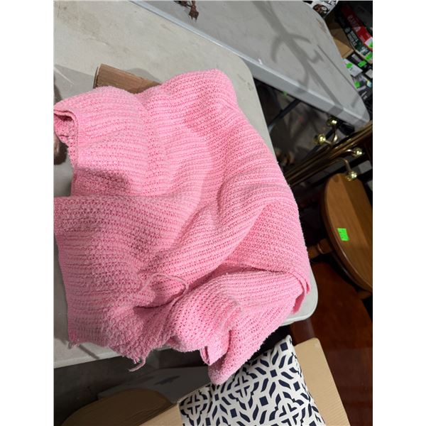 Pink blanket