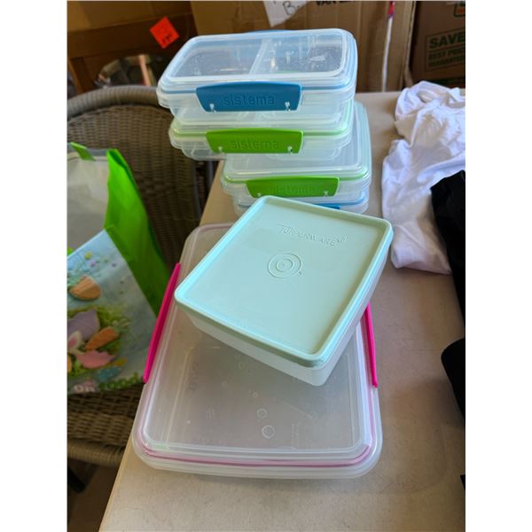 Reusable container containers