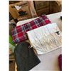 Image 1 : Scarf, toque, and blanket