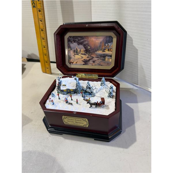 Thomas Kincaid, 2003 holiday merriment music box