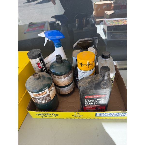 Assorted  chemicals