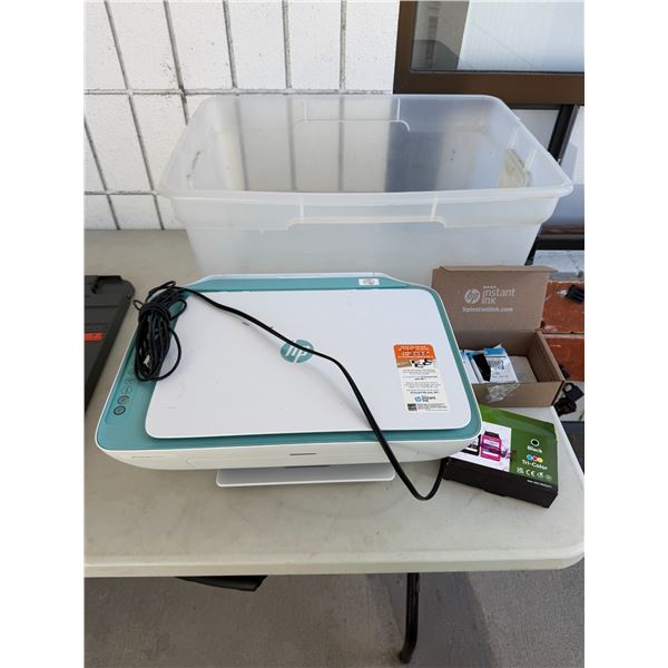 HP printer DeskJet 2742E with extra ink