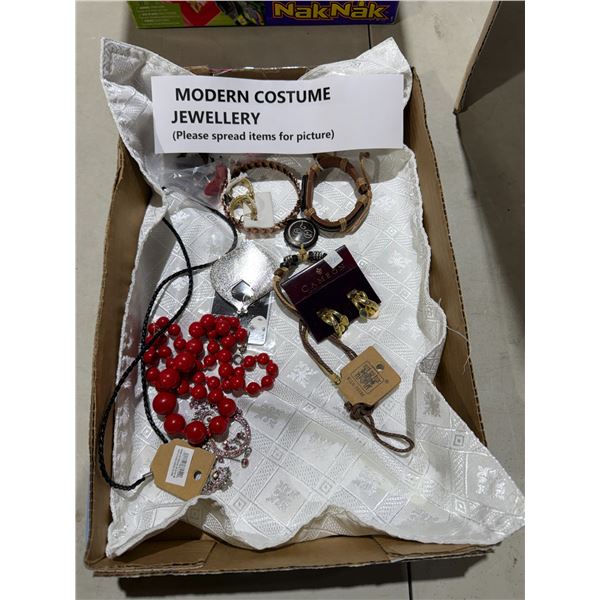 Modern costume jewelry