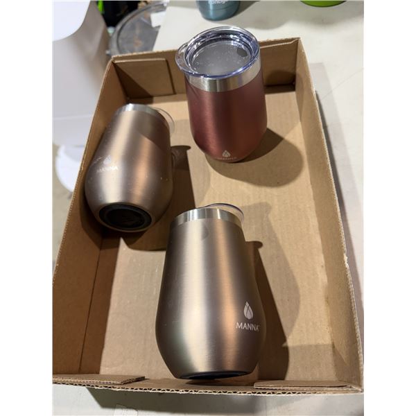 MANNA coffee mugs with lids