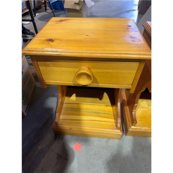 Nightstand 17" x 13" x 24 1/2" tall