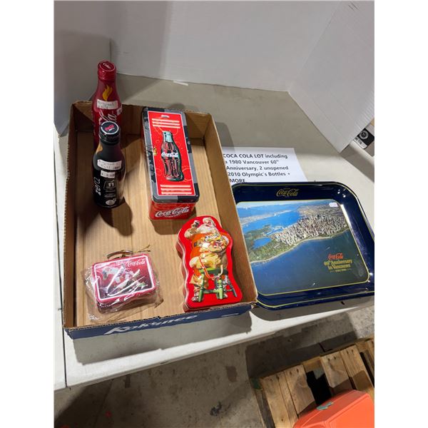 Coca-Cola collectibles and 60th anniversary in Vancouver