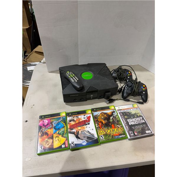 Xbox and Xbox games Vintage