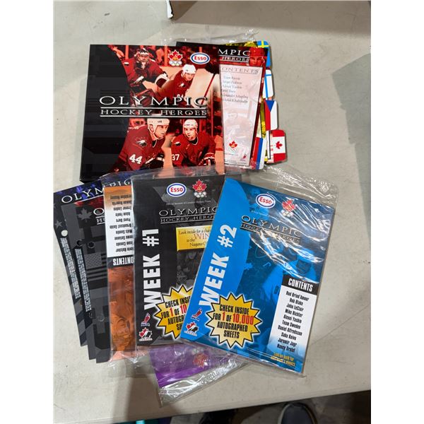 Esso collectible, Hockey collectible cards, etc.
