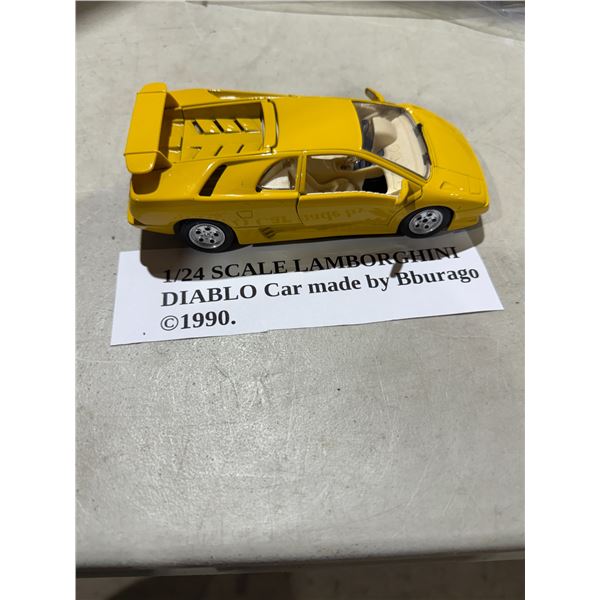 1/24th scale, Lamborghini DIABLO Car