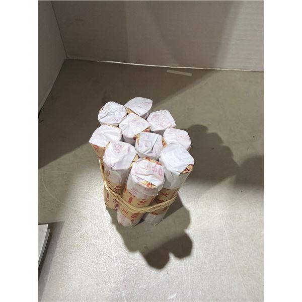 10 Rolls of pennies