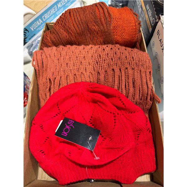 New scarves and toque