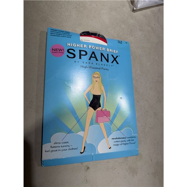 New SPANX high waisted panty size B black