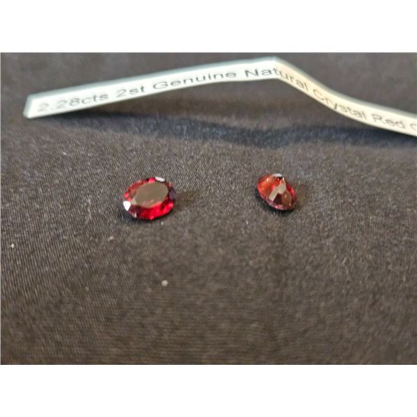 2.28ct Natural crystal Red Garnet