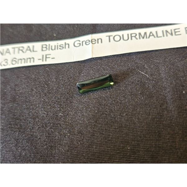 1.17ct Natural Bluish-green Tourmaline