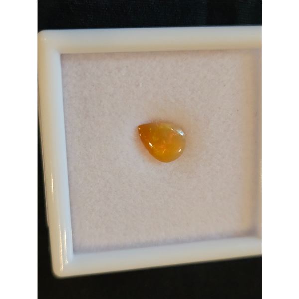 1.1ct Natural White Fire Opal - Value $260