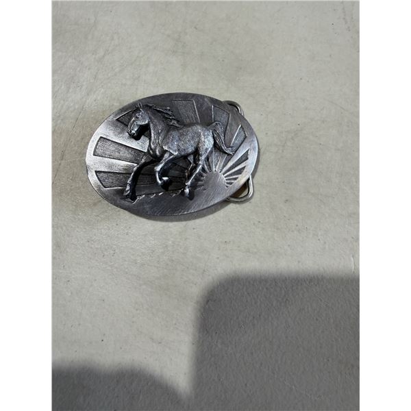 New belt buckle