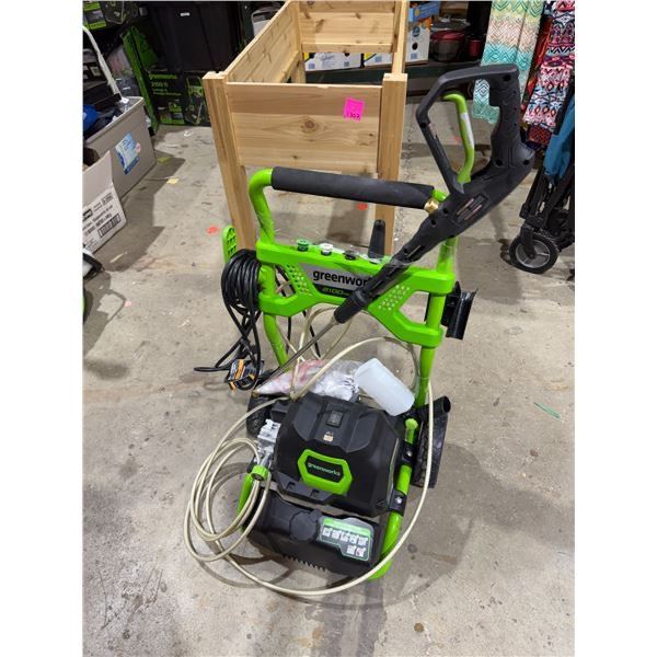 Greenworks pressure washer another floor model