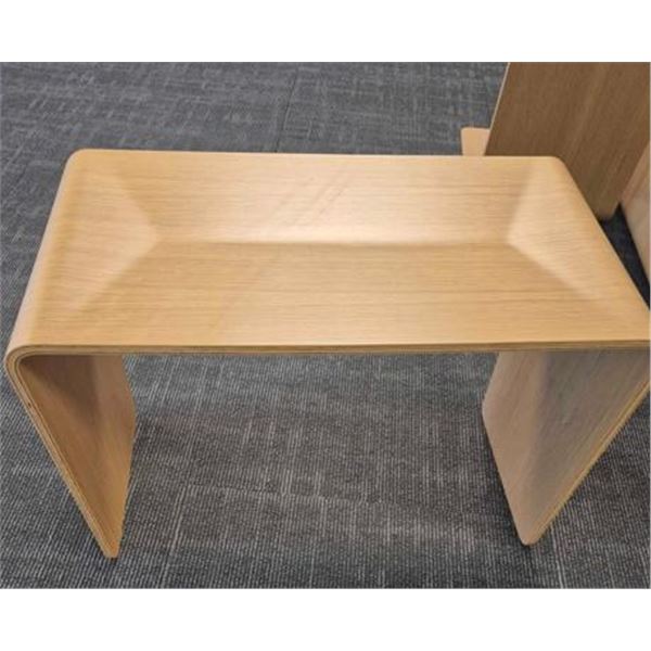Bent Wood Bench