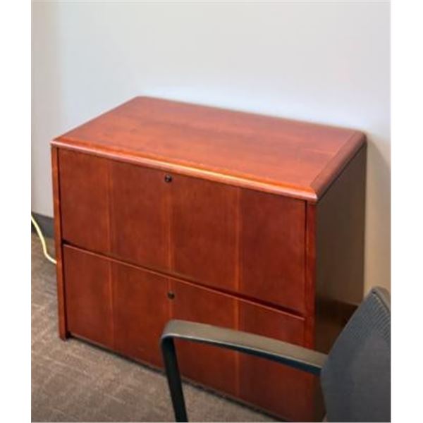 Wooden Filing Drawer Cabinet