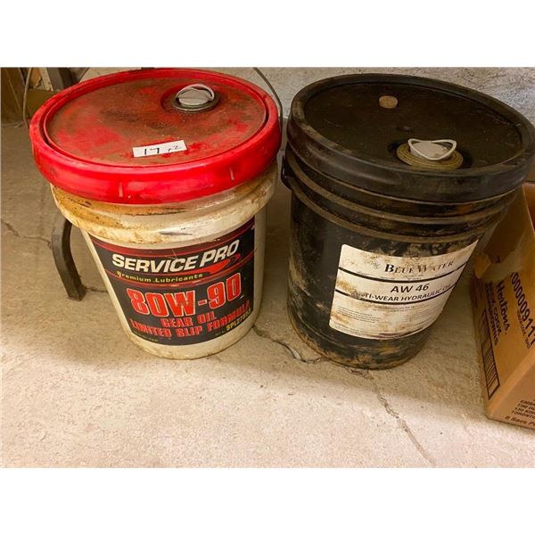 2 PAILS OF OIL