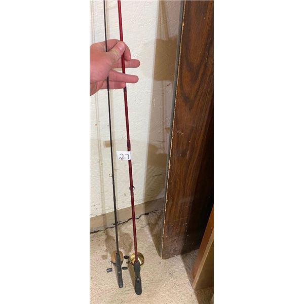 2 FISHING RODS