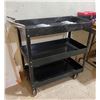 Image 1 : 3-TIER METAL ROLLING CART