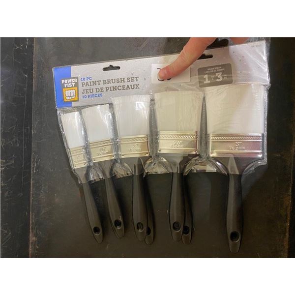 10 PIECE PAINT BRUSH SET