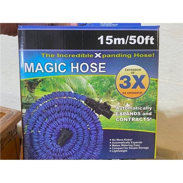 50 FT EXPANDING GARDEN HOSE