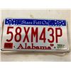 Image 1 : ALABAMA LICENSE PLATE