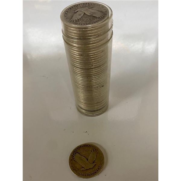 ROLL OF LIBERTY 25 CENT PCS