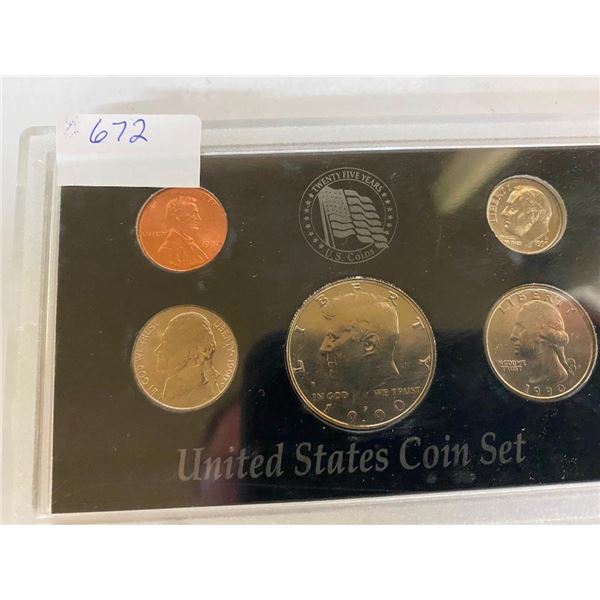1990 US COIN SET