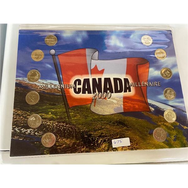 CANADA MILLENNIUM COIN SET