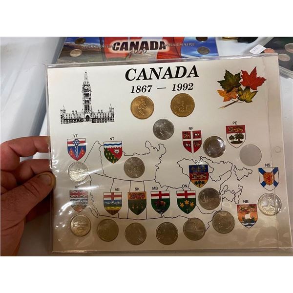 1867-1992 COIN SET