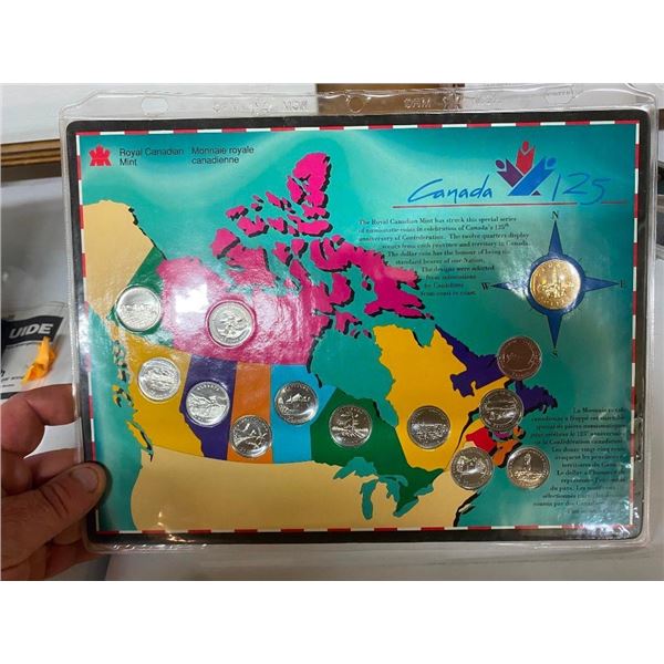 CANADA 125 COIN SET