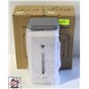 Image 1 : TWO PLASTIC WHITE SOAP DISPENSERS