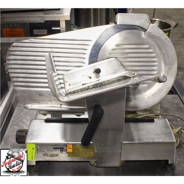 OMAS 11.5" MEAT SLICER SLICER 1/5HP
