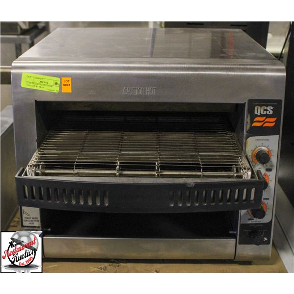 STAR HOLMAN CONVEYOR TOASTER W/ TRAY