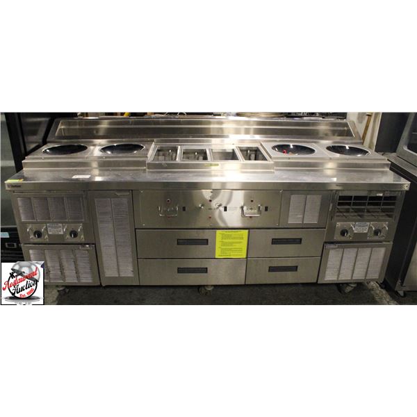DELFIELD CUSTOM INDUCTION PREP LINE W/ PASTA