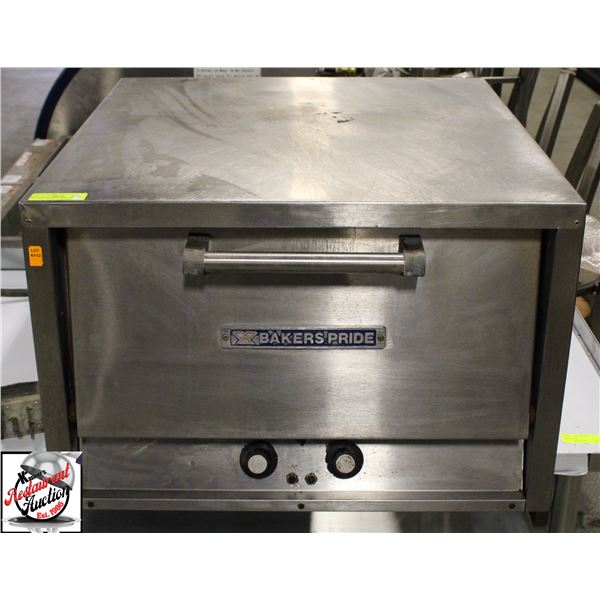 BAKERS PRIDE DOUBLE STONE DECK OVEN - 3600W