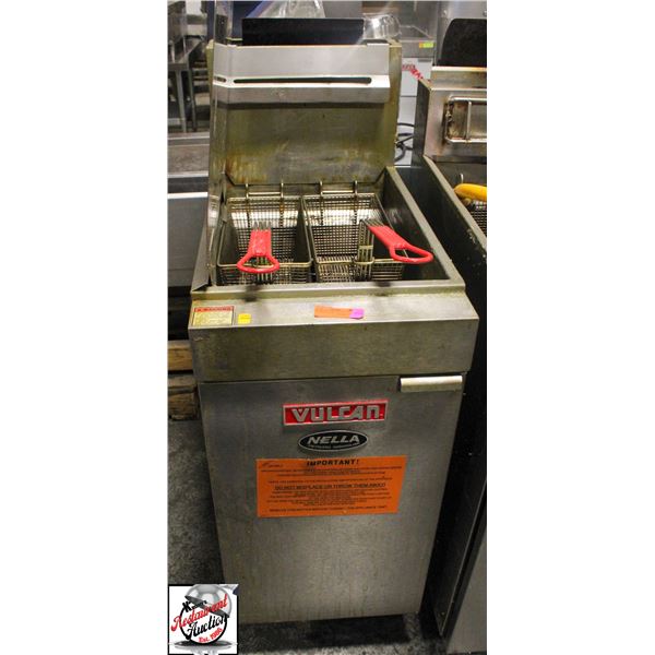 VULCAN LG300-1 NATURAL GAS DEEP FRYER