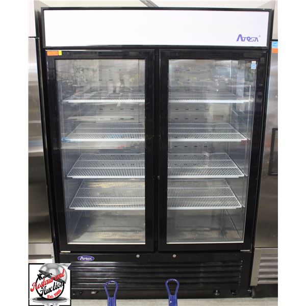 BAILIFF SEIZURE: ATOSA GLASS DOOR REFRIGERATOR