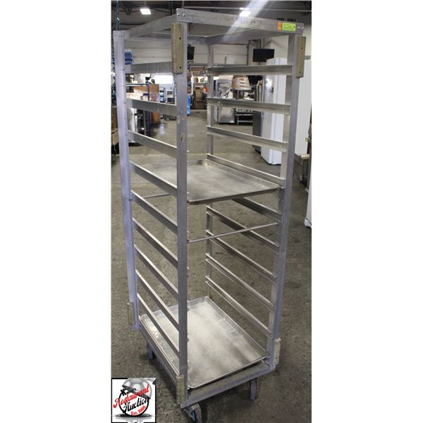 METRO 20 SLOT COMMERCIAL ALUMINUM BAKERS RACK