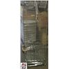 Image 1 : BAILIFF SEIZURE: WALL MOUNTABLE CHROME WIRE SHELF