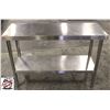 Image 1 : BAILIFF SEIZURE: S/S WORK TABLE 48" X 18" X 35"