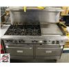 Image 1 : BAILIFF SEIZURE: GARLAND S/S 6-BURNER RANGE NG