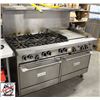 Image 3 : BAILIFF SEIZURE: GARLAND S/S 6-BURNER RANGE NG