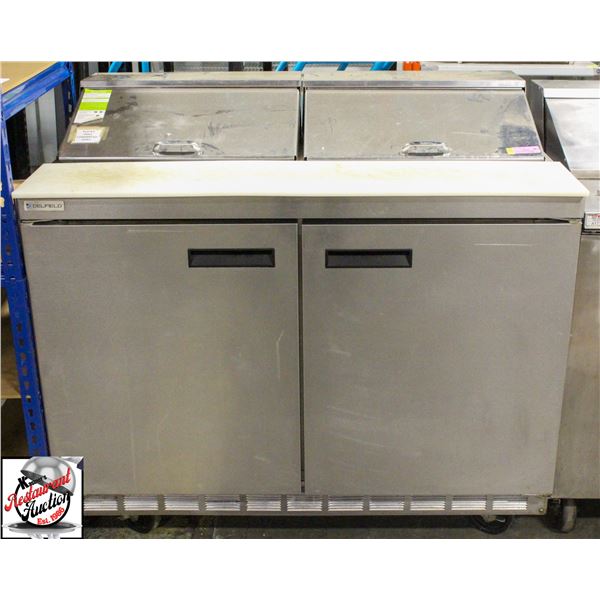 BAILIFF SEIZURE: DELFIELD REFRIGERATED PREP TABLE