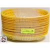 Image 1 : 18 YELLOW POLY FOOD BASKETS - OVAL