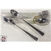 Image 1 : 24 NEW S/S LONG STIRRING / MIXING SPOONS - 8"